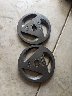 Cap barbell weight 45s