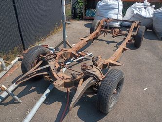 1955-56 Chevy frame and wheels