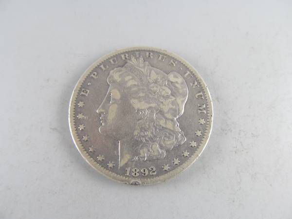 1892-CC Morgan Silver Dollar -- 4th RAREST CARSON CITY COIN!