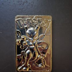 1999 Gold Plated Pokemon Cards