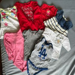 Baby Girls Tops Bundle 