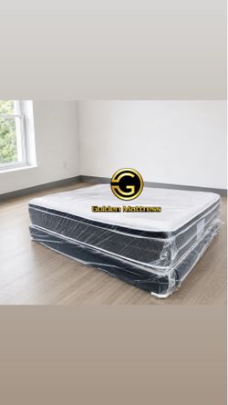 Queen Mattress Set PillowTop – Brand New –  Same Day Delivery Available 🚚