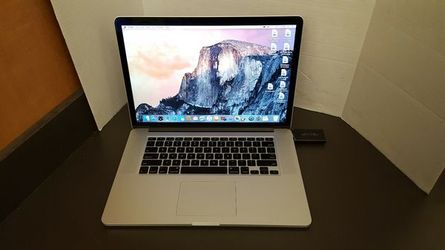 Apple MacBook Pro 15.4" A1398 Late-2013 i7@2.6Ghz 16GB RAM 512GB SSD Sierra Office