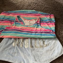 Justice Pj Size 18-20  Asking 8