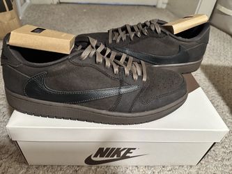 Nike Jordan 1 Low Travis Scott Velvet Brown Size 12