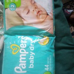 44 Pack Size 1 Diapers Unopened 