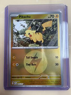 Pokemon Pikachu 055/217 REVERSE HOLO - Ascended Heroes - NM