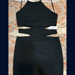 Forever 21 -Cutout Halter Mini Dress
