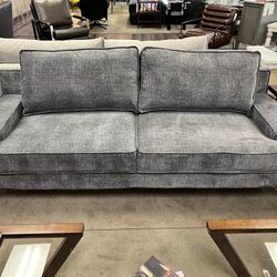 Grey Fabric Sofa 