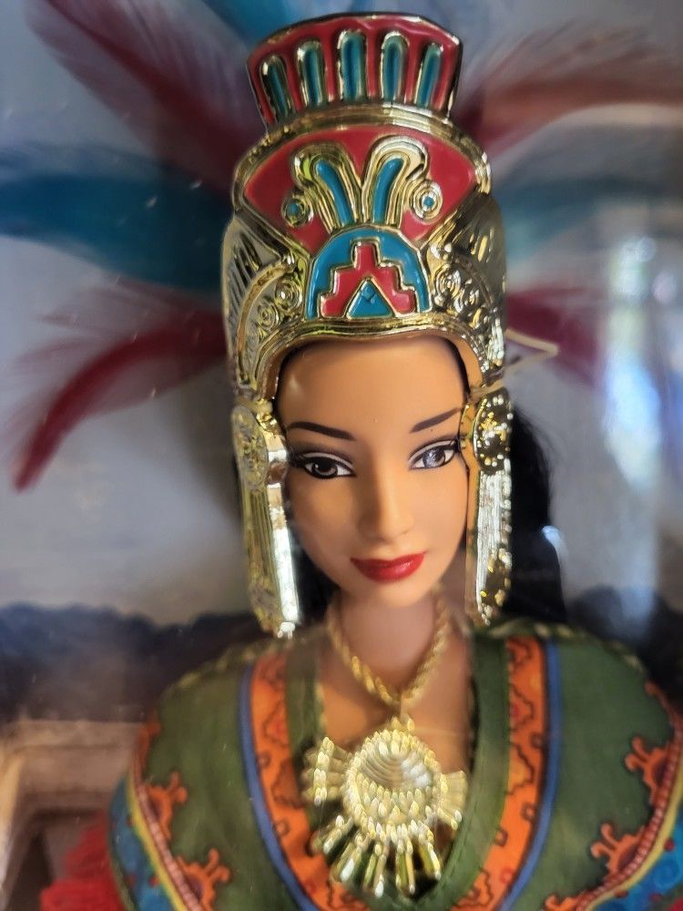 Dolls Of The World "Princess Of Ancient Mexico" Pink Label New In Box