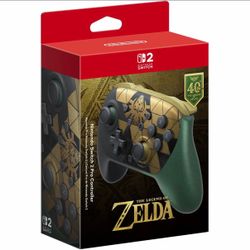 Zelda 40th Anniversary Nintendo Switch 2 Pro Controller