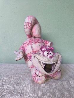 Rare Jim Shore Enesco Alice in Wonderland Cheshire Cat birdhouse