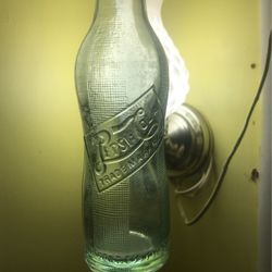 Rare 1920’s Peanut Hour Glasses Shaped PEPSI bottle