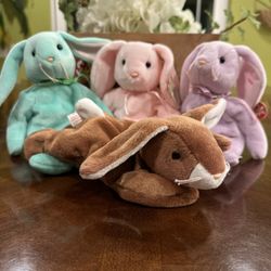 Beanie Baby Rabbits For Easter Baskets 