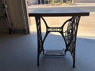 Antique genuine Singer Sewing Machine base