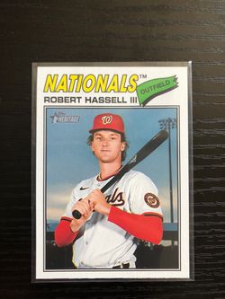 Robert Hassell III 2026 Topps Heritage 2026 Base Card #50