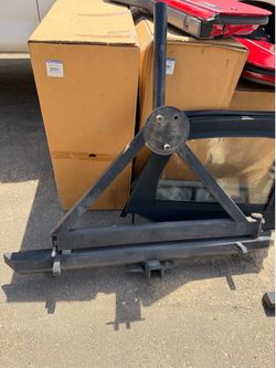Jeep Wrangler TJ Bumper and Tire Carrier