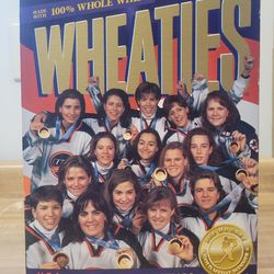 1998 Wheaties US Women's Olympic Gold Medal Hockey Team, Full Never Opened