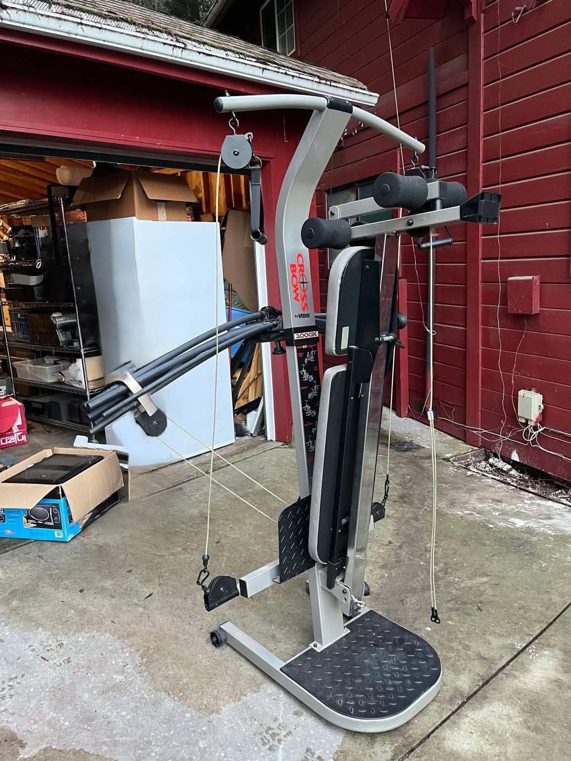 Crossbow Exercise Machine Weider Crossbow Power Rods Carbon