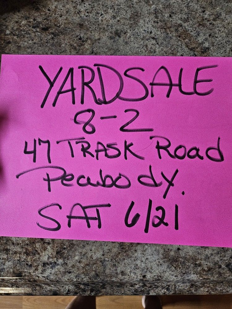 Yardsale Lots Of Everything