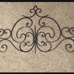Wall Metal Home Decoration 17” x 36”