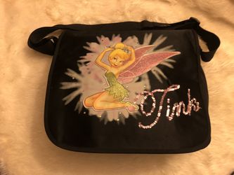 Rare collectible Disney tinker bell fairy tote hand bag