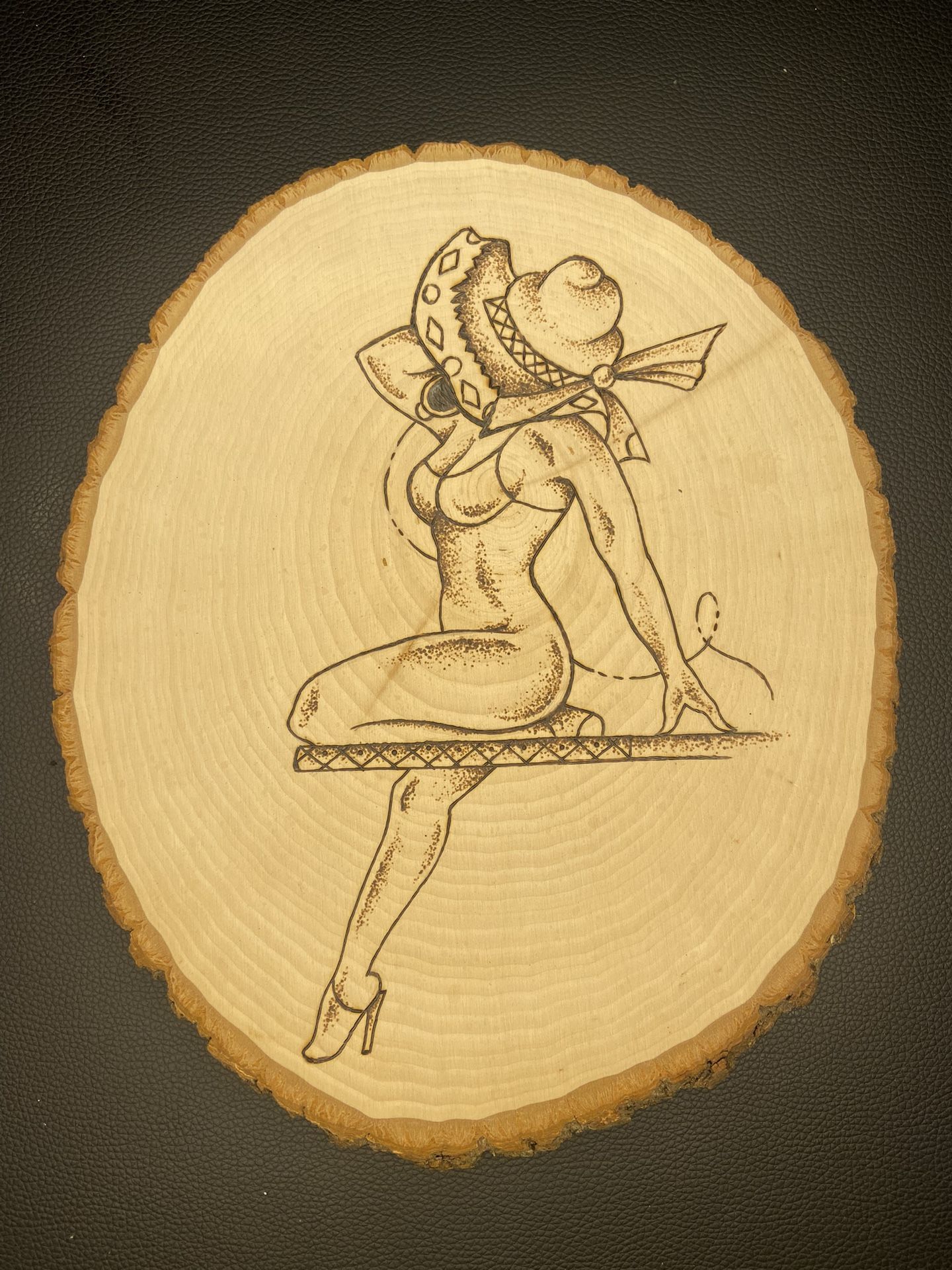 Tattoo Woodburning