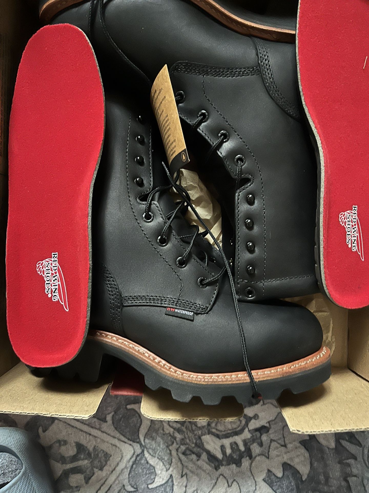 Red wings Climbing Boots Logger Max