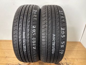 2 tires 205 55 17 Nexen npriz AH8 Like new no repairs