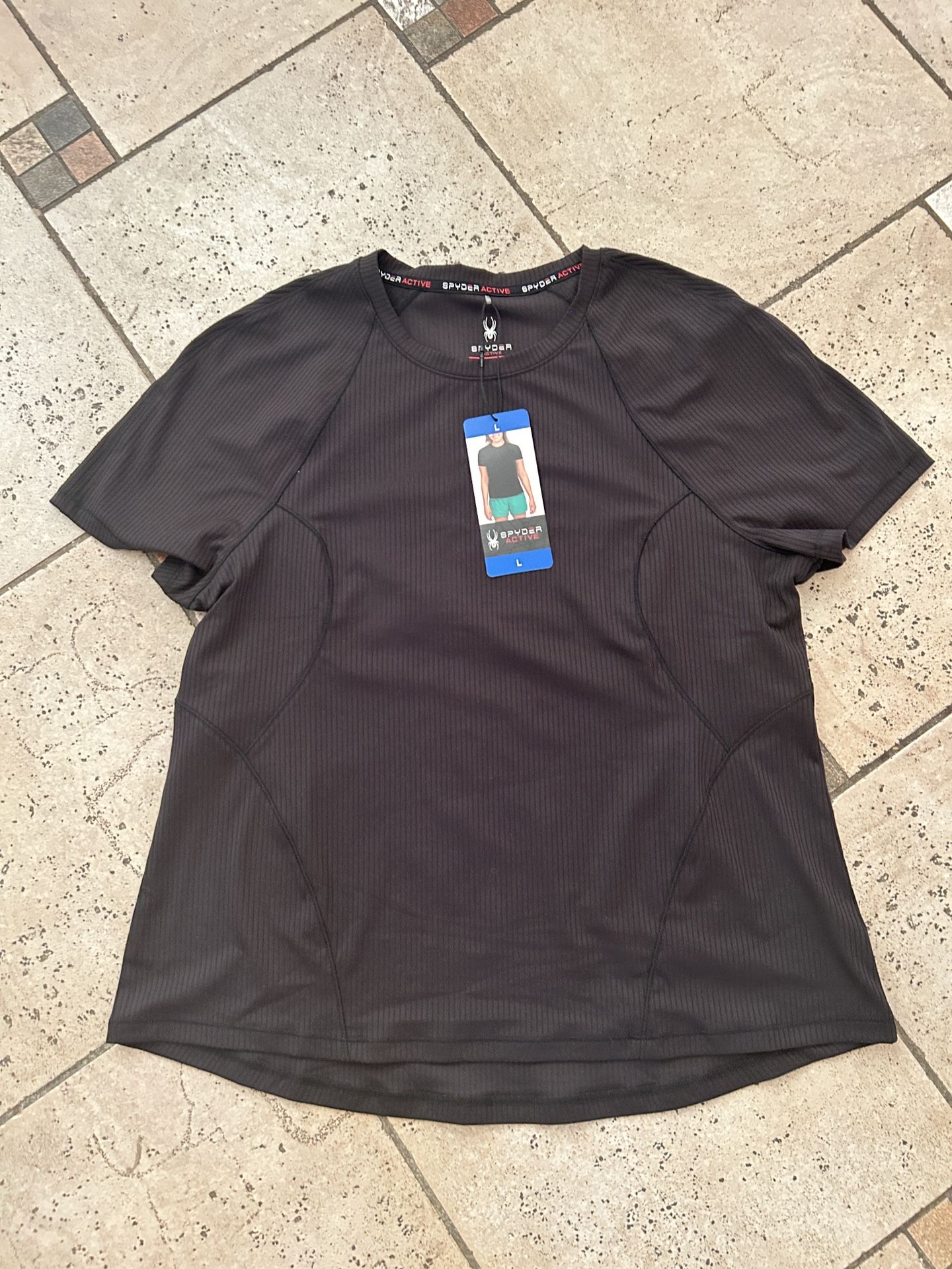 NWT Spyder Women  Active Tee Size L
