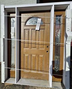 Fiberglass Entry Door with Sidelights