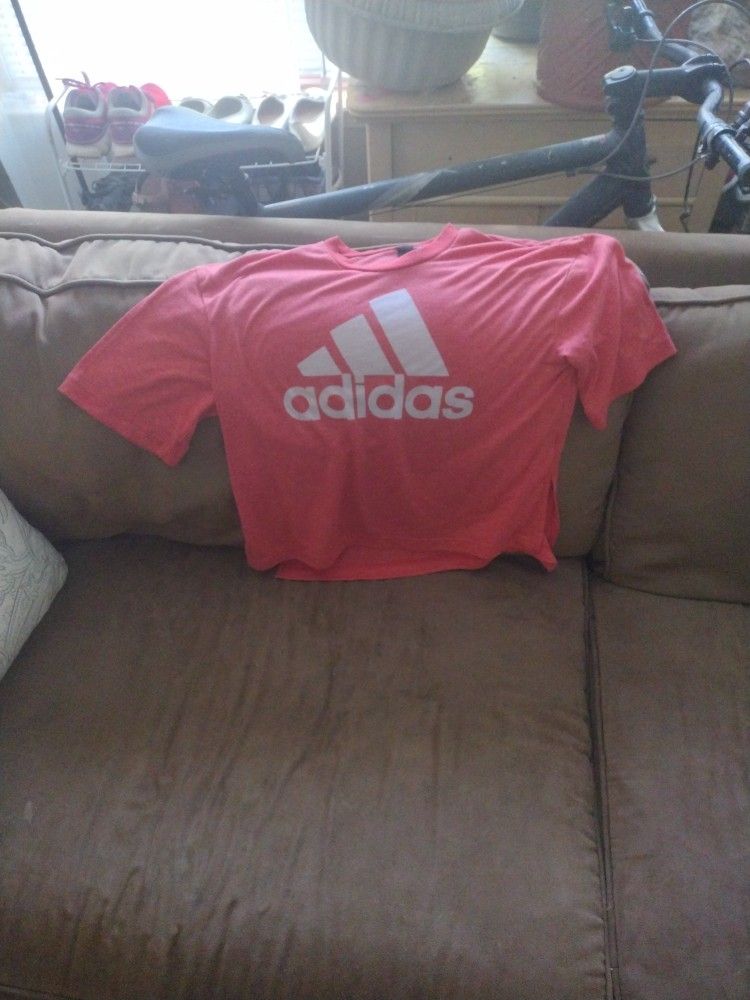 Adidas Coral Short Sleeve Size Xs 4-6