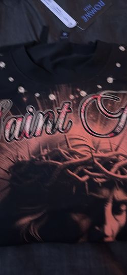 y2k Jesus saint shirt 