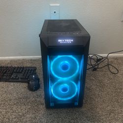 gaming PC with AMD Ryzen 5 5600G and RTX 3060.