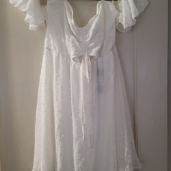 White Fashion Nova Dress