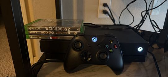 Xbox one x with controller and 20+ games