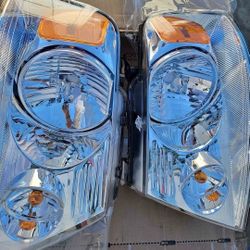04-08 Ford F150 Headlights Luces Micas Calaveras Faros Faroles