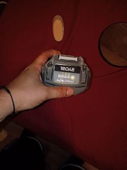 40v Ryobi battery