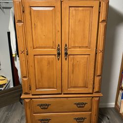 Solid Wood Armoire