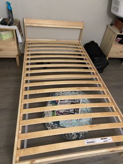 Twin bed frame