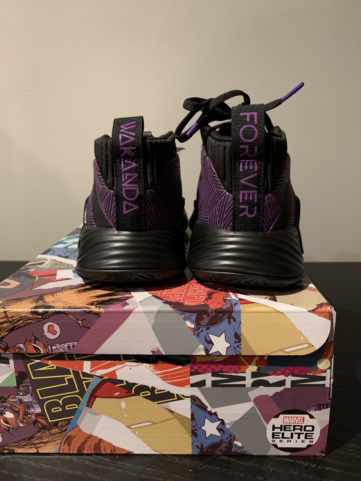 Damian Lillard Dame Wakanda Adidas Dame Junior Kids Shoes Youth