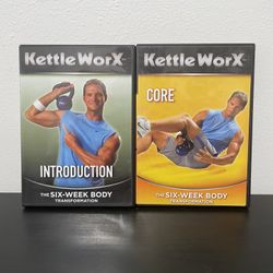 Kettle Worx DVD 2 Pack Bundle Introduction + Core 6 Week Exercise