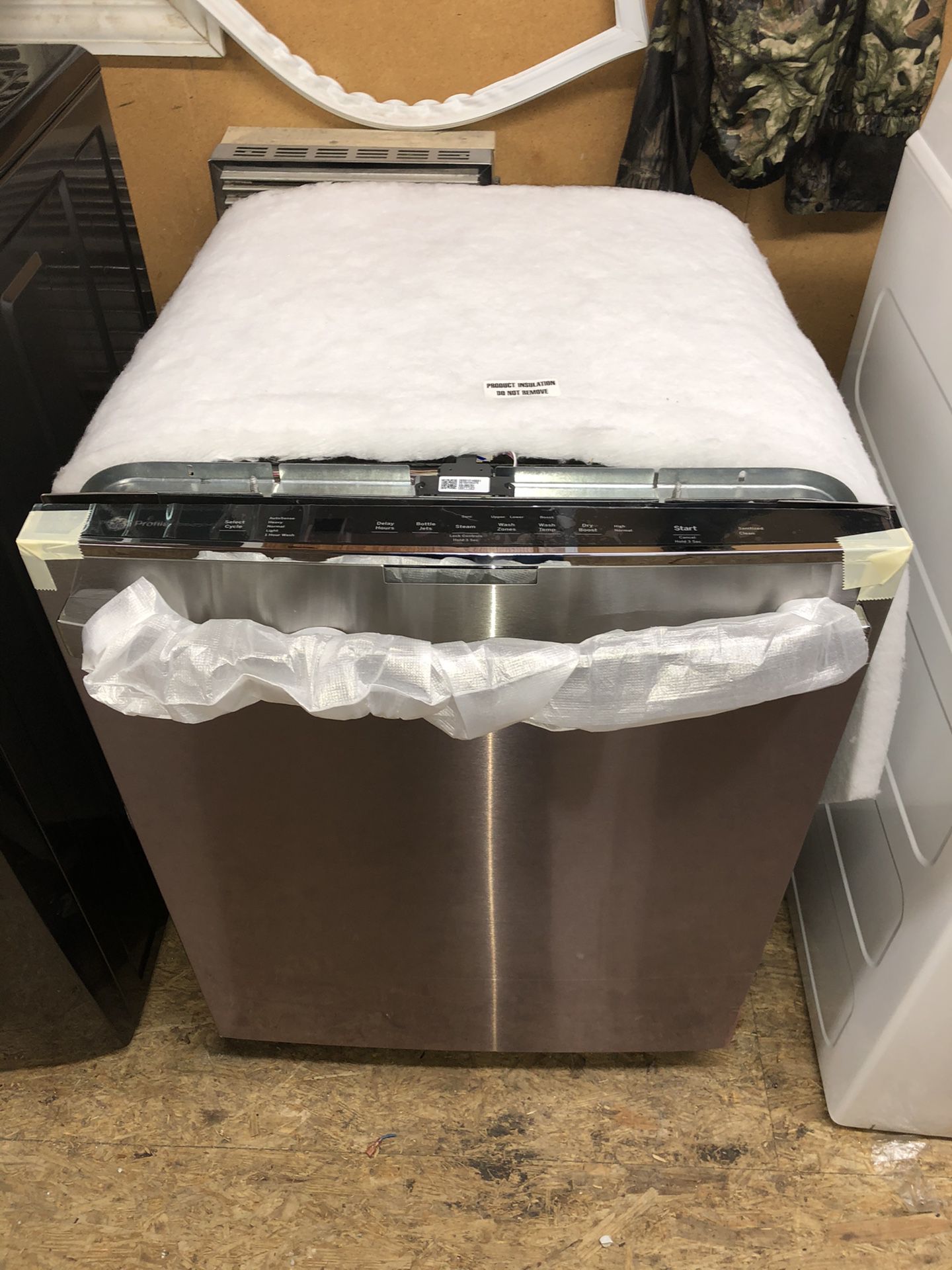 New GE Profile Stainless dishwasher