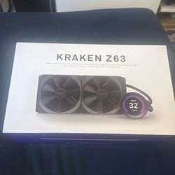 NZXT Kraken Z63 (280mm AIO liquid cooler with LCD display