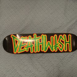 Death wish Skate Deck 8.0