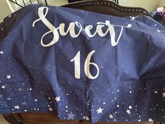 Sweet 16 Backdrop 