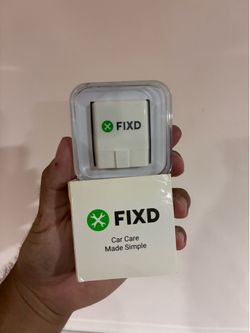 OBD2 Scanner FIXD