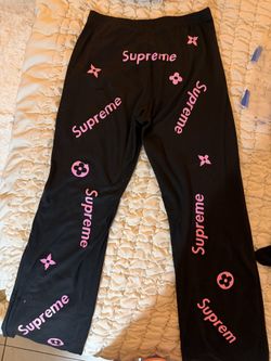 Black LV pants and design
