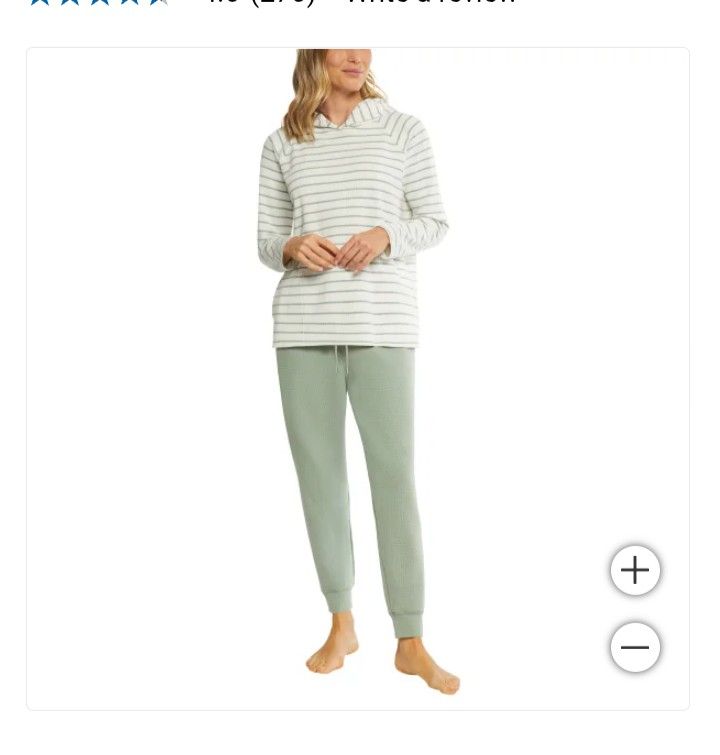 Max & Mia Ladies' Waffle Knit Lounge Set