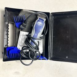Wahl Pet Clipper Set – Electric Animal Hair Trimmer with Attachments & Case